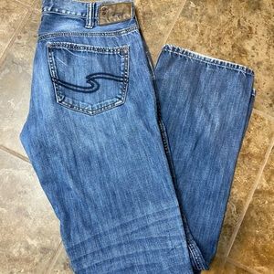 Men’s Silver Jeans